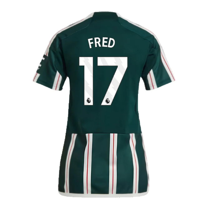 2023-2024 Man Utd Away Shirt (Ladies) (Fred 17)