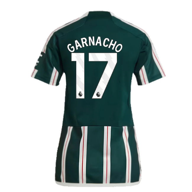 2023-2024 Man Utd Away Shirt (Ladies) (Garnacho 17)