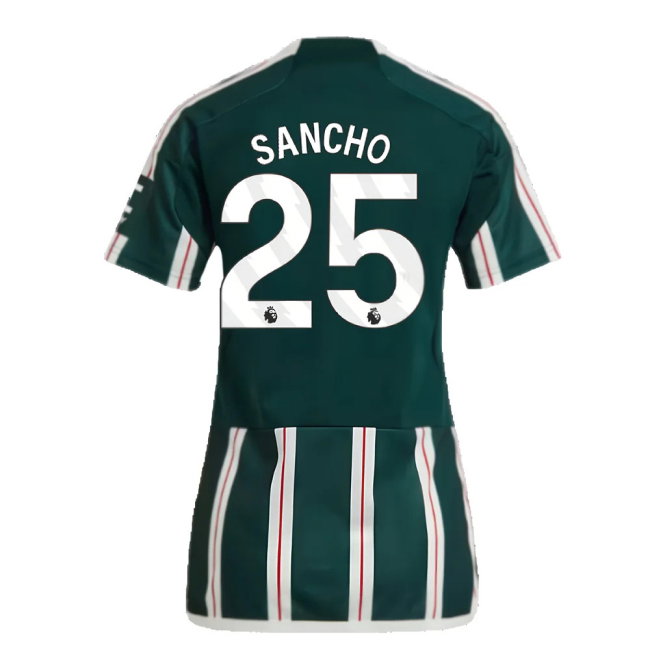 2023-2024 Man Utd Away Shirt (Ladies) (Sancho 25)