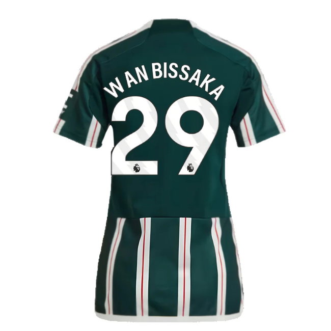 2023-2024 Man Utd Away Shirt (Ladies) (Wan Bissaka 29)