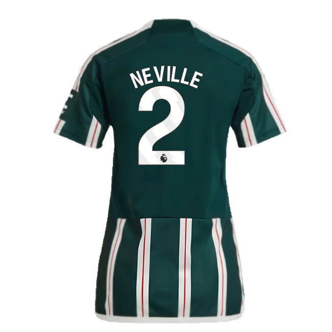 2023-2024 Man Utd Away Shirt (Ladies) (Neville 2)