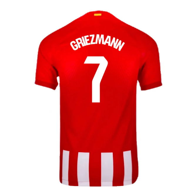2023-2024 Atletico Madrid Home Shirt (Griezmann 7)