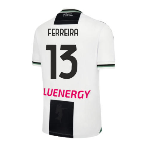 2023-2024 Udinese Calcio Home Shirt (Ferreira 13)