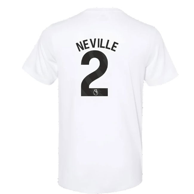 2023-2024 Man Utd Training Tee (White) (Neville 2)