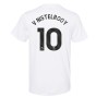 2023-2024 Man Utd Training Tee (White) (V Nistelrooy 10)