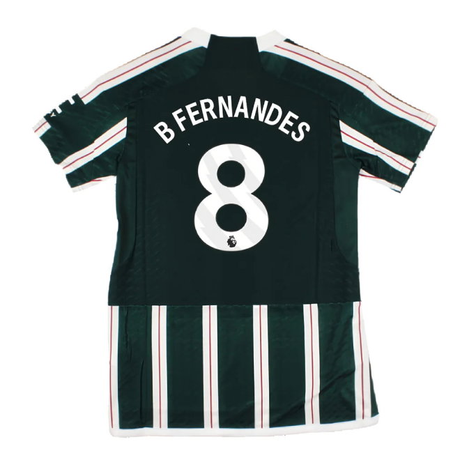 2023-2024 Man Utd Authentic Away Shirt (Ladies) (B Fernandes 8)