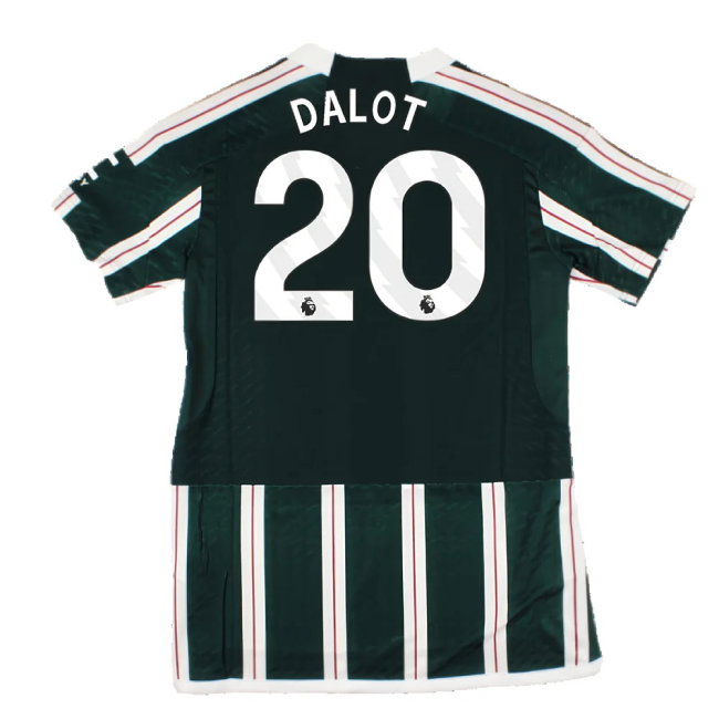 2023-2024 Man Utd Authentic Away Shirt (Ladies) (Dalot 20)