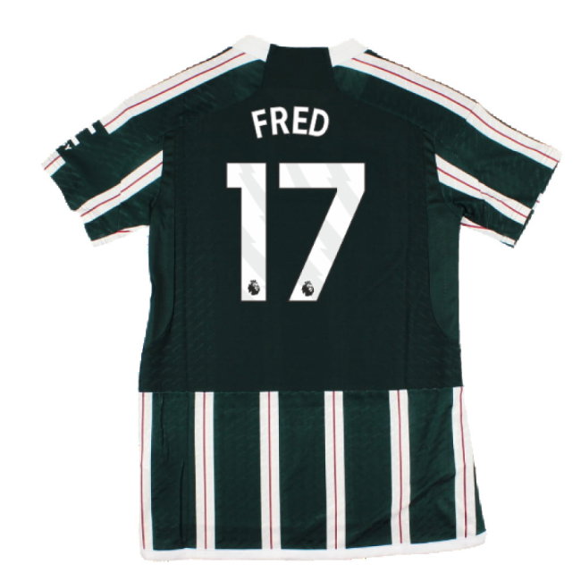 2023-2024 Man Utd Authentic Away Shirt (Ladies) (Fred 17)