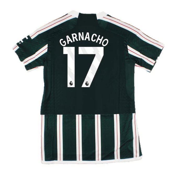 2023-2024 Man Utd Authentic Away Shirt (Ladies) (Garnacho 17)