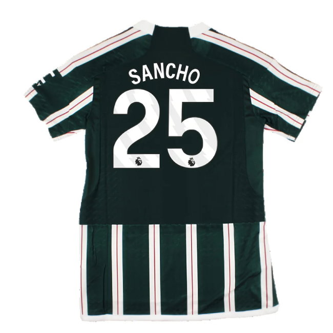 2023-2024 Man Utd Authentic Away Shirt (Ladies) (Sancho 25)