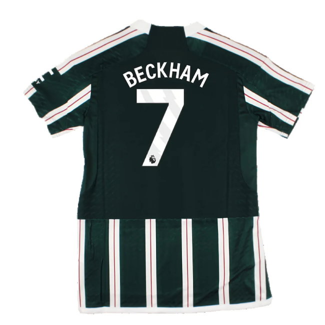 2023-2024 Man Utd Authentic Away Shirt (Ladies) (Beckham 7)
