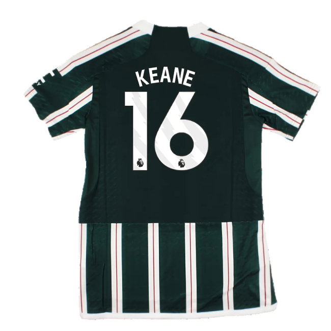 2023-2024 Man Utd Authentic Away Shirt (Ladies) (Keane 16)