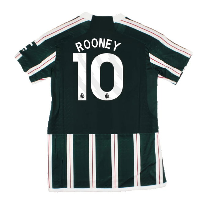 2023-2024 Man Utd Authentic Away Shirt (Ladies) (Rooney 10)