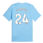 2023-2024 Man City Authentic Home Shirt (Gvardiol 24)