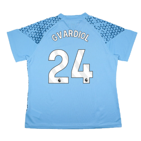 2023-2024 Man City Training Jersey (Light Blue) - Ladies (Gvardiol 24)