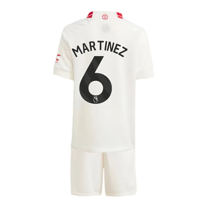 2023-2024 Man Utd Third Mini Kit (Martinez 6)