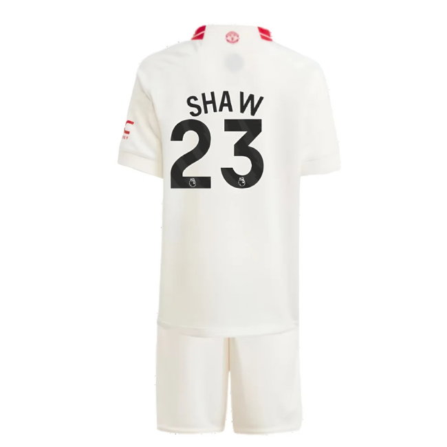2023-2024 Man Utd Third Mini Kit (Shaw 23)