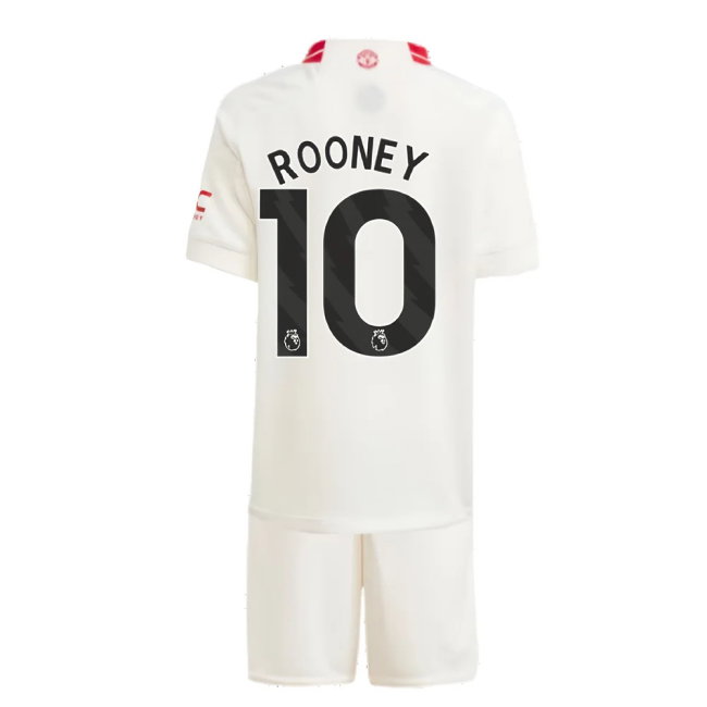 2023-2024 Man Utd Third Mini Kit (Rooney 10)