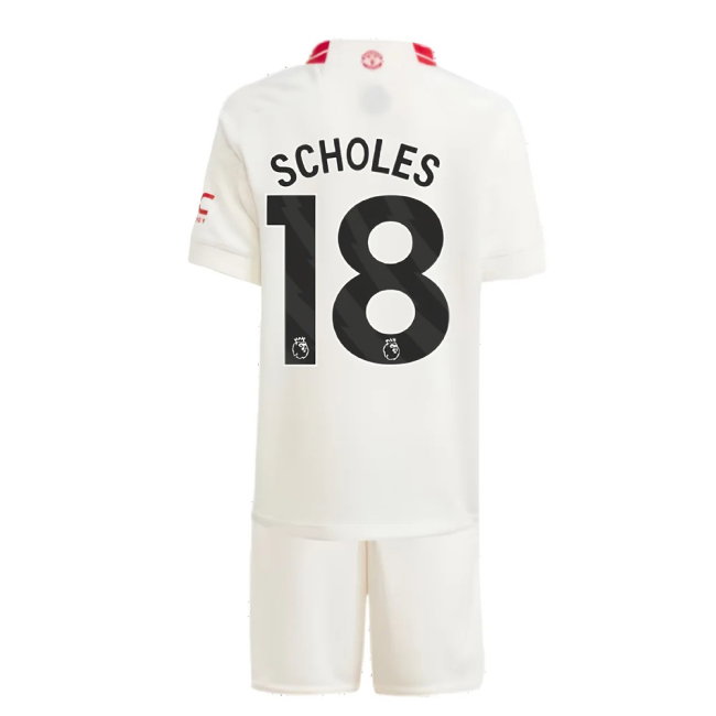 2023-2024 Man Utd Third Mini Kit (Scholes 18)