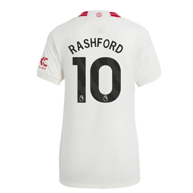 2023-2024 Man Utd Third Shirt (Ladies) (Rashford 10)