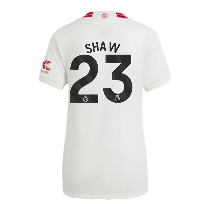 2023-2024 Man Utd Third Shirt (Ladies) (Shaw 23)