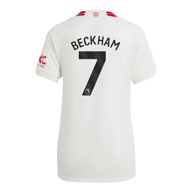 2023-2024 Man Utd Third Shirt (Ladies) (Beckham 7)