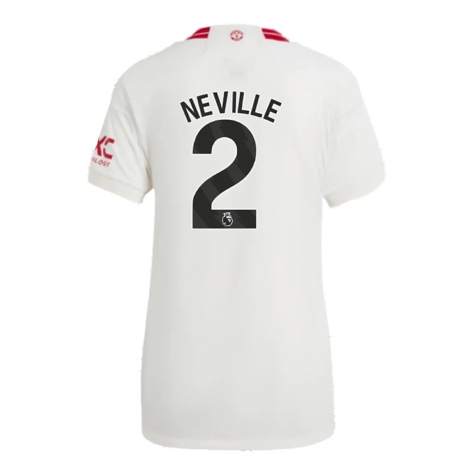 2023-2024 Man Utd Third Shirt (Ladies) (Neville 2)
