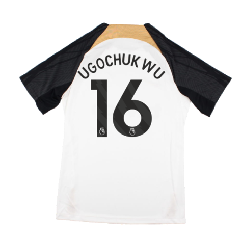 2023-2024 Chelsea Strike Training Shirt (White) (Ugochukwu 16)