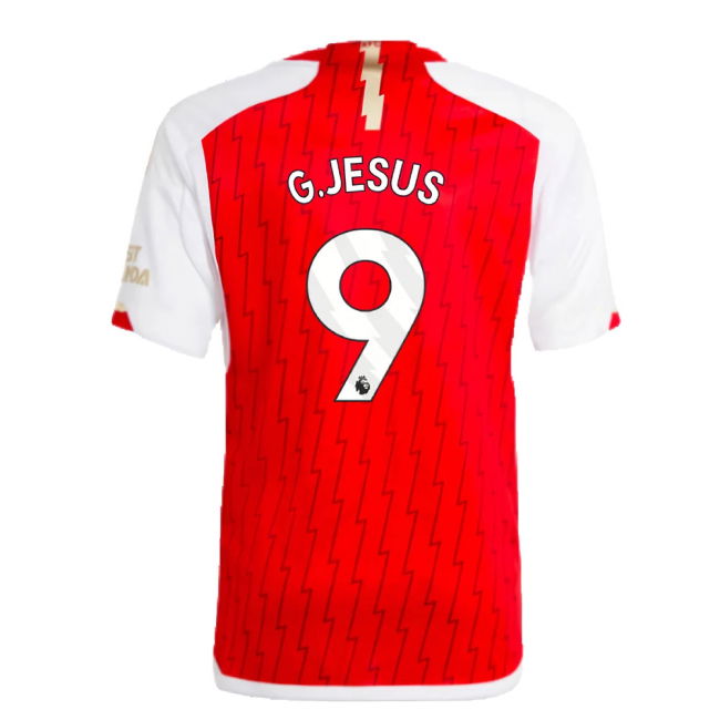 2023-2024 Arsenal Home Shirt (Kids) (G.Jesus 9)
