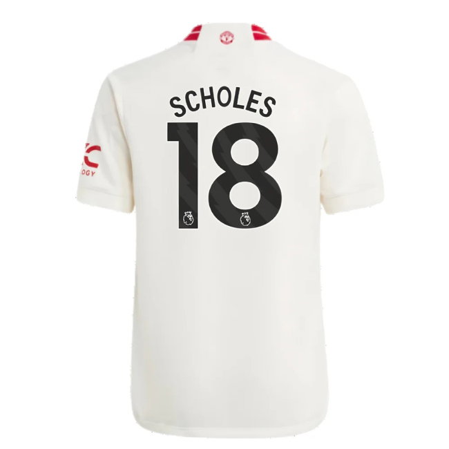 2023-2024 Man Utd Third Shirt (Kids) (Scholes 18)