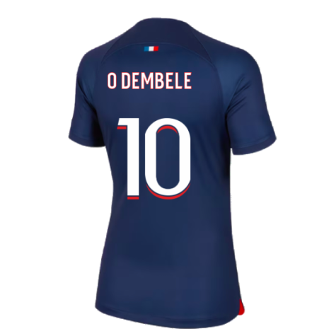 2023-2024 PSG Home Shirt (Ladies) (O Dembele 10)
