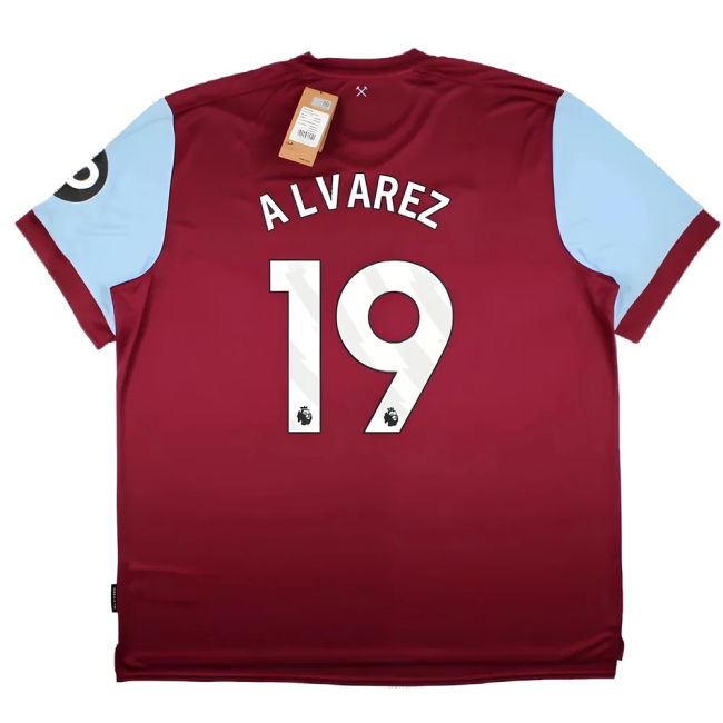 2023-2024 West Ham United Home Shirt (ALVAREZ 19)
