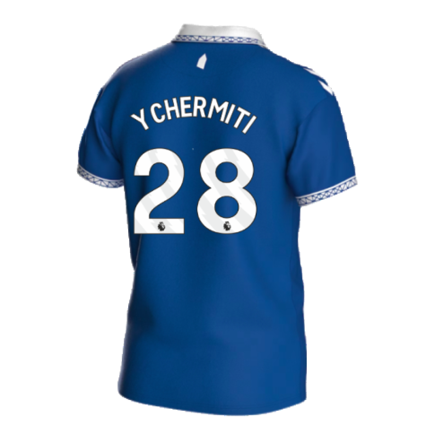 2023-2024 Everton Home Shirt (Y Chermiti 28)