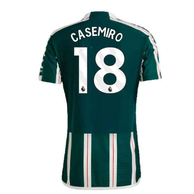 2023-2024 Man Utd Authentic Away Shirt (Casemiro 18)