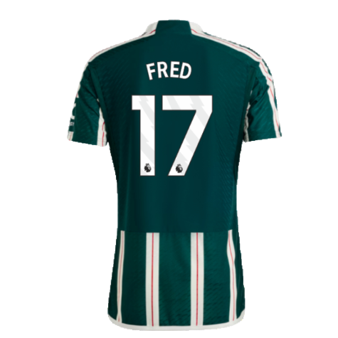 2023-2024 Man Utd Authentic Away Shirt (Fred 17)
