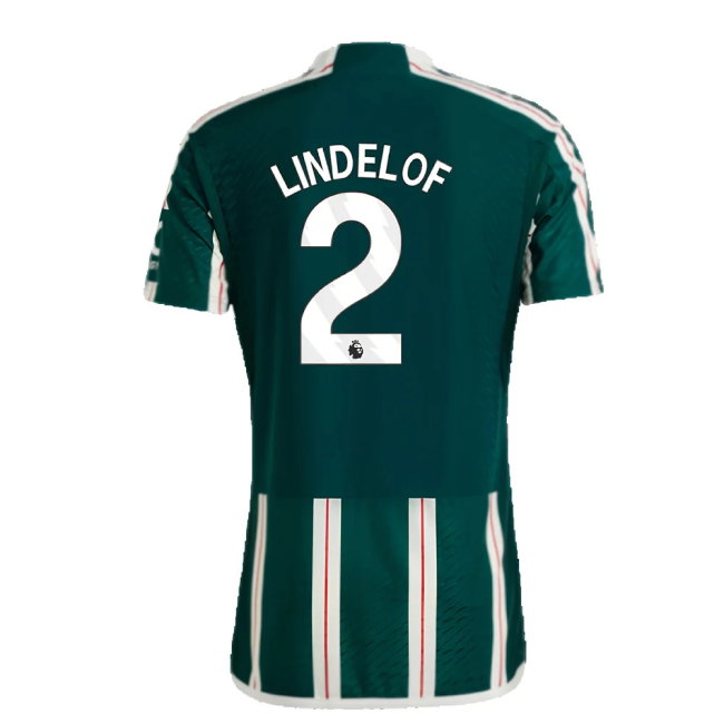 2023-2024 Man Utd Authentic Away Shirt (Lindelof 2)