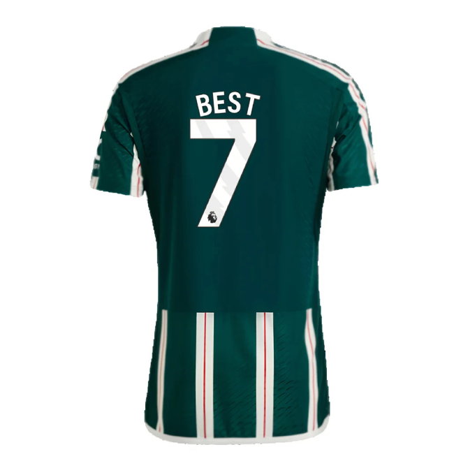 2023-2024 Man Utd Authentic Away Shirt (Best 7)