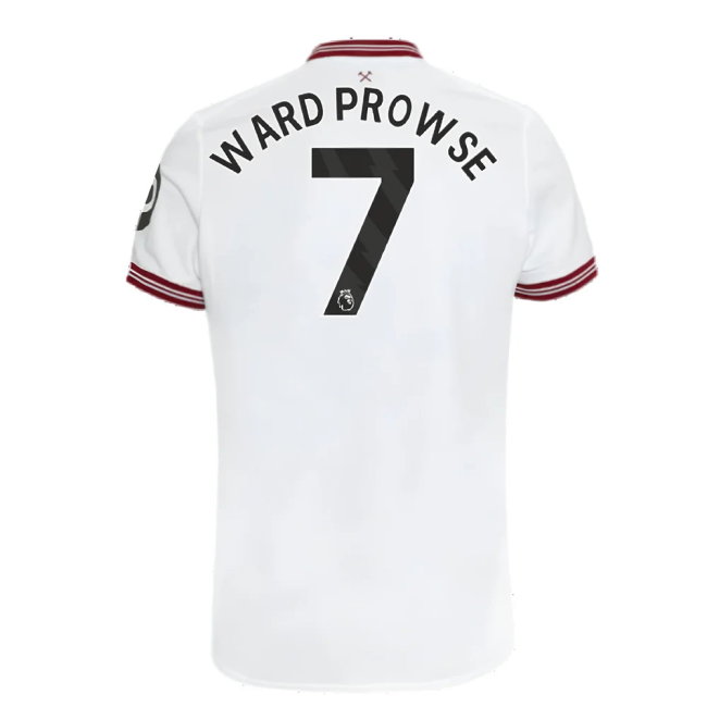 2023-2024 West Ham United Away Shirt (Kids) (Ward Prowse 7)
