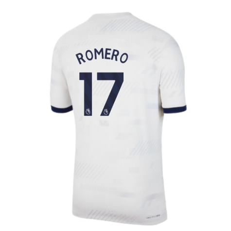 2023-2024 Tottenham Authentic Home Shirt (Romero 17)