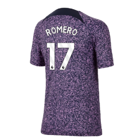 2023-2024 Tottenham Hotspur Academy Pro Pre-Match Top (Kids) (Romero 17)