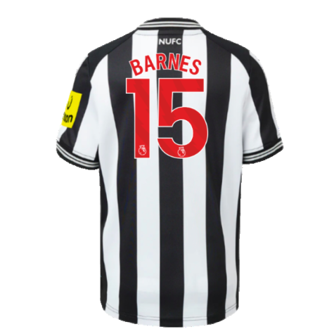2023-2024 Newcastle Home Shirt (Kids) (Barnes 15)