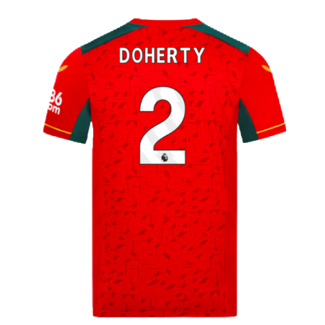 2023-2024 Wolves Away Shirt (Doherty 2)