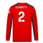2023-2024 Wolves Long Sleeve Away Shirt (Doherty 2)