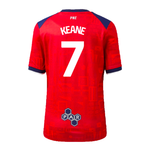 2023-2024 Preston North End Away Shirt (Kids) (Keane 7)