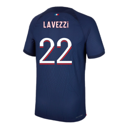 2023-2024 PSG Home Shirt (Lavezzi 22)