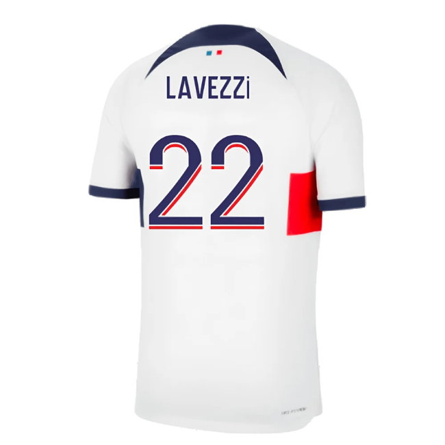 2023-2024 PSG Away Shirt (Lavezzi 22)