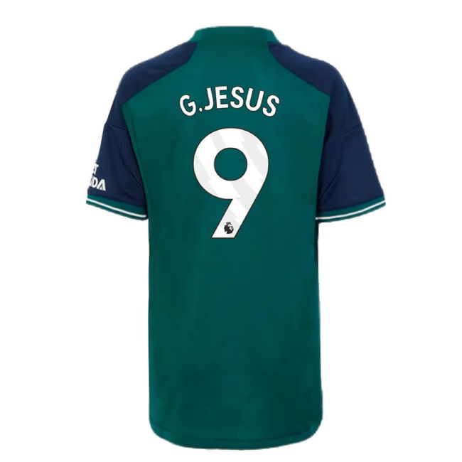 2023-2024 Arsenal Third Shirt (Kids) (G.Jesus 9)