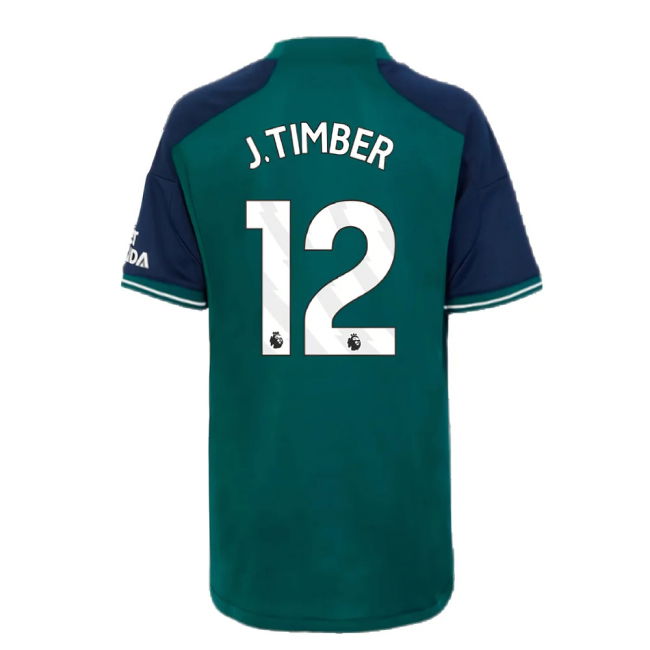 2023-2024 Arsenal Third Shirt (Kids) (J.Timber 12)