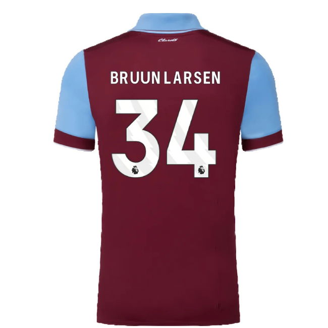 2023-2024 Burnley Home Shirt (Bruun Larsen 34)