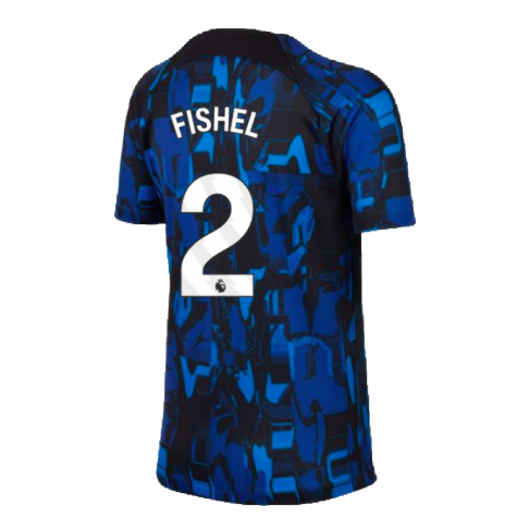 2023-2024 Chelsea Academy Pro Tee (Blue) - Kids (Fishel 2)